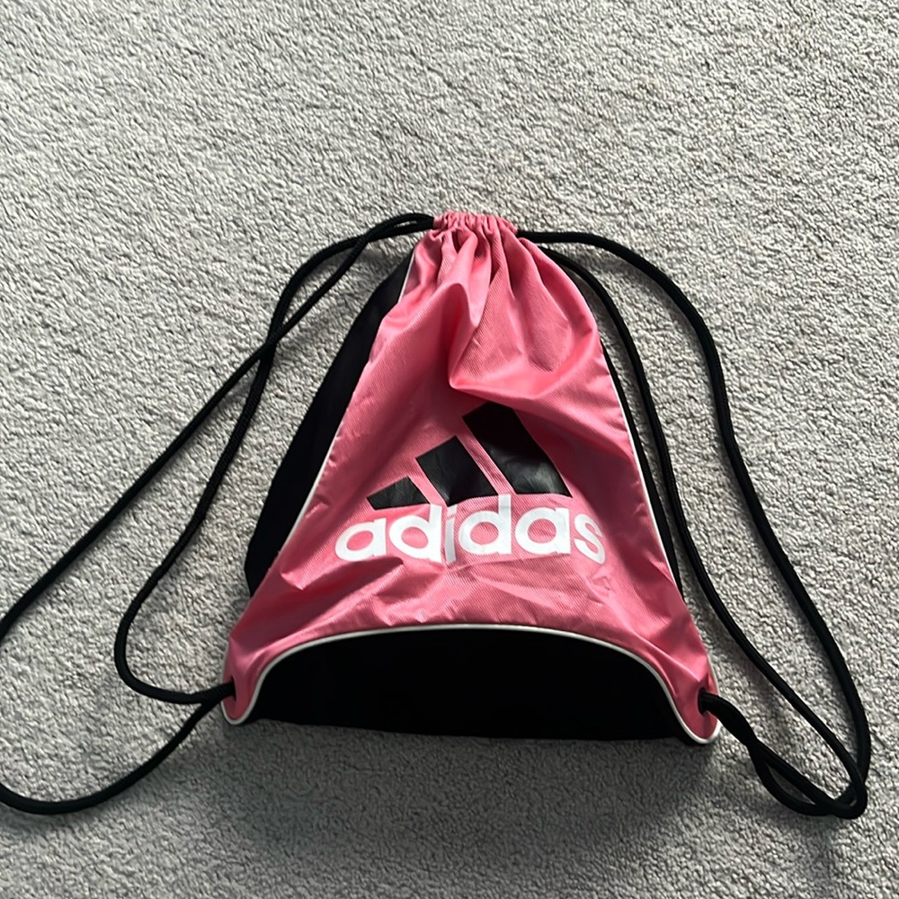 Adidas drawstring bag